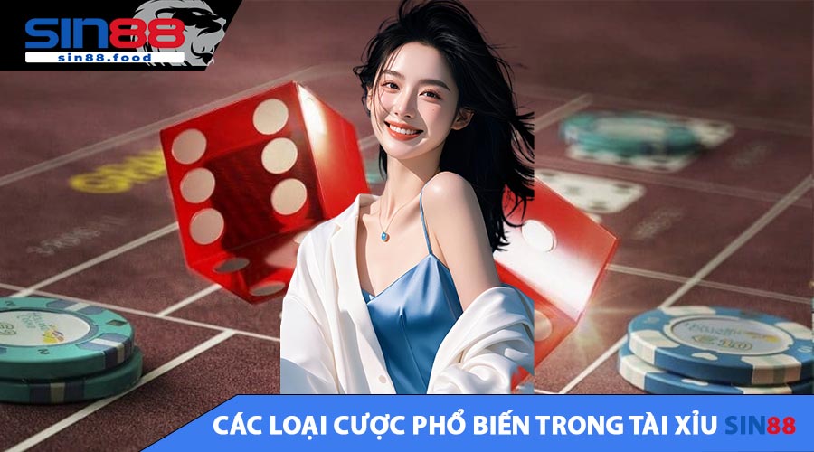 Các Loại Cược Phổ Biến Trong Tài Xỉu SIN88