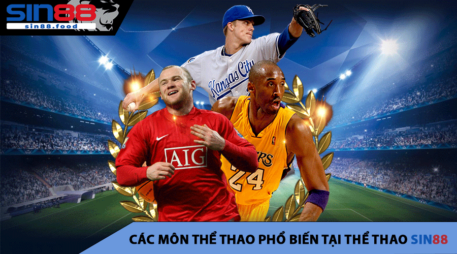 Các môn thể thao phổ biến tại Thể Thao SIN88